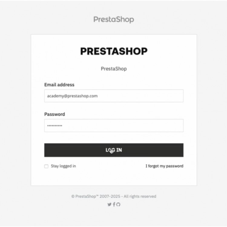 PrestaShop training shop: Learn, test and experiment freely! Live workshops