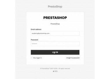 PrestaShop training shop: Learn, test and experiment freely! Live workshops